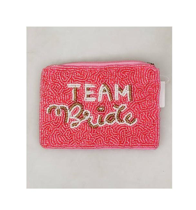 Nouveau modèle de pochette à main perle de rocaille brodée perlée porte-monnaie fait main avec couleur personnalisée pour femme et fille - Product Image 6