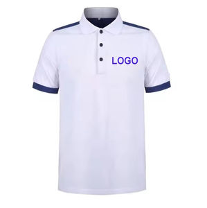 Chemise habillée décontractée pour homme en twill uni, à manches courtes, col montant, simple boutonnage, infroissable, séchage rapide, respirante, idéale pour l'été - Product Image 2