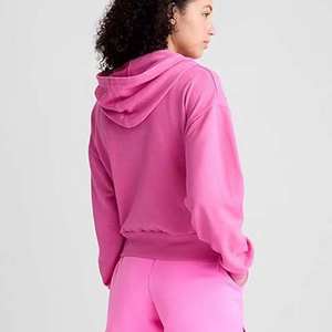 Sudadera con Capucha Deportiva para Mujer, Color Rosa, Estilo Nuevo, Transpirable, Tallas Grandes, Sudadera con Capucha para Mujer de Pakistán - Product Image 3