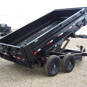 Iron Bull DTB8314072 Dump <b>Trailer</b> 14FT Tandem Axle Hydraulic Dump <b>Trailer</b> | Heavy Duty Construction & Material Hauling - Product Image 1