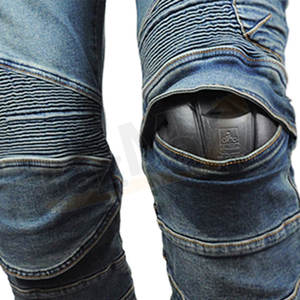 Nouveauté pantalon jean moto personnalisé 2024 dernier modèle vêtements de sport bonne qualité pantalon jean moto - Product Image 5