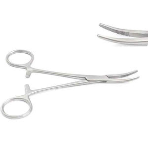 Pinzas Hemostáticas Rectas de Acero Inoxidable, Instrumento Médico Manual, Certificado CE ISO13485 Clase I para Hospitales y Clínicas - Product Image 3