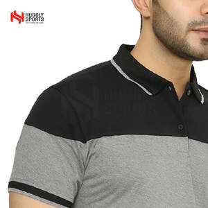 Tela de punto transpirable de secado rápido para hombre, elegante, para polos, con patrón sólido, logotipo personalizado, bordado, precio razonable - Product Image 5