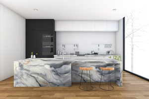 Custom Prime Core Kitchen Bathroom Vanity <b>Tops</b> Calacatta Quartz Stone Countertops Prefab Cut Hotel Projects 1 Year Warranty - Product Image 1