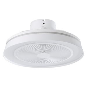 Ventilatore da soffitto VALLONIA 1 LED con luce bianca 35218 48x21cm - Product Image 1