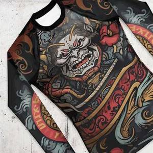 2025 Sublimation imprimé à séchage rapide hommes Rash Guard dans Logo personnalisé MMA formation Rash Guard - Product Image 4