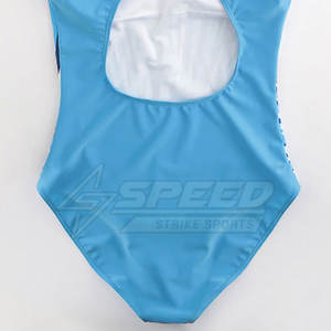 ชุดว่ายน้ำสำหรับผู้ใหญ่ของผู้หญิงชุดว่ายน้ำสีทึบทำขึ้นเองได้ - Product Image 5