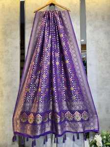 ผ้าคลุมไหล่พรีเมียม วิสโคสแท้ จอร์เจตต์ น้ำหนักเบา เหมาะสำหรับฤดูหนาว ดีไซน์พลิ้วไหว สไตล์ชาติพันธุ์ สำหรับผู้หญิง ใช้ในงานปาร์ตี้ งานแต่งงาน ขายส่ง รับผลิตตามแบบ (OEM) ส่งออก - Product Image 5