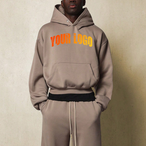 ชุดวอร์มผ้าคอตตอนสำหรับผู้ชายชุดวอร์มปักลายไซส์พิเศษชุดวอร์มใส่ได้ทั้งผู้ชายและผู้หญิงโลโก้ออกแบบได้ตามต้องการ - Product Image 2