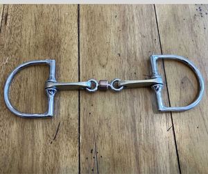 Mèche à anneau Dee en acier inoxydable de haute qualité Roller en acier inoxydable Waterford Mouth pour les produits équestres pour chevaux - Product Image 4