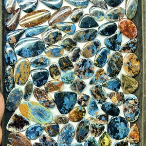 Lote de Gemas Sueltas de Pietersita Dorada de Primera Calidad para la Elaboración de Joyas Únicas, Piedras Pulimentadas al por Mayor - Product Image 1