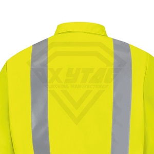 แจ็กเก็ตนิรภัยแขนยาวคอพับลงออกแบบโลโก้และออกแบบเองได้ - Product Image 2