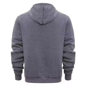 Service OEM disponible – Nouveau sweat à capuche zippé pour homme, 100 % coton, polaire respirant, coupe oversize, logo personnalisé, prix de gros avantageux - Product Image 3