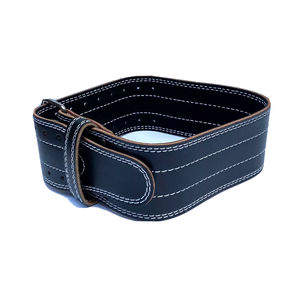 Custom Logo Gym Fitness Training <b>Power</b> Belt Bodybuilding Cross Fit Weightlifting Leather Waist compressionworkoutgym <b>accessories</b> - Product Image 4