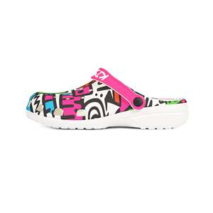 Zoccoli e Ciabatte in Schiuma Kismet con Design Graffiti, Scarpe Comode con Stile Graffiti alla Moda - Product Image 4