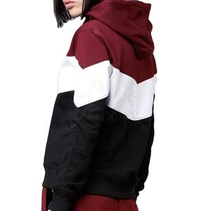 Nouveau style Logo personnalisé femmes décontracté solide longueur régulière hiver à manches longues polaire à capuche survêtement empilé pantalon - Product Image 5