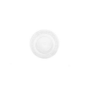 Platos y platos de cristal floral grabados de 20 cm Diseño elegante para comedor - Product Image 1