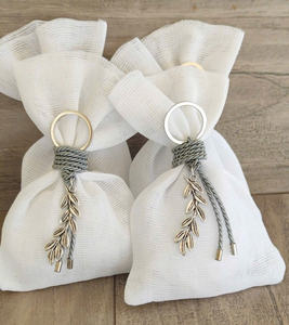 <b>Mini</b> Jute <b>Bag</b> for Christmas <b>Gift</b> or Party Decoration - Product Image 3