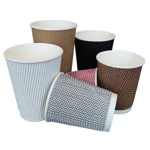Reasonable Prices Double Wall Disposable Paper Cup with Customized Size & Colored Available For Sale By Indian Exporters
