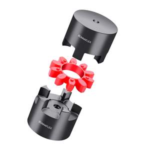 Qualité OEM Fabriqué GR-55 Base en fonte de phosphate Accouplement à mâchoires Conception incurvée Flexible Transmission de puissance Imprimeries - Product Image 3