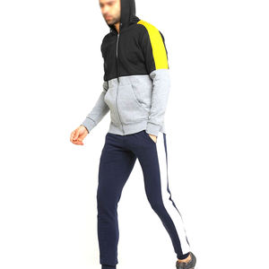 Sudadera con capucha de moda para hombre de alta calidad, ropa de invierno con cremallera y diseño transpirable, patrón sólido y cuello con capucha personalizable - Product Image 5