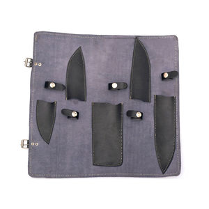 Juego de Cuchillos de Chef Profesionales Burraq de 5 Piezas, Hechos a Mano con Acero de Damasco, Mango de Madera, Ambidiestros, Aptos para Lavavajillas - Product Image 5