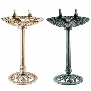 Bain d'oiseau en métal de qualité exclusive aménagement paysager vente chaude support d'alimentation d'oiseaux utilisation pour la décoration extérieure en vrac - Product Image 2