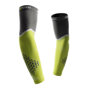 Manchons de compression de bras unisexe HB36 en Spandex/Coton écologiques pour le sport et la course à pied, avec protection UV extérieure et logo personnalisé – Vente en gros - Product Image 2