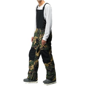 Pantalons de ski personnalisés avec motif camouflage, sublimés, imperméables Tex, réflecteurs Recco, pour hommes et femmes, nouveau style - Product Image 3