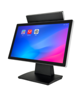 Win10/Android/Linux Configurado 18,5/21,5 pulgadas Pantalla simple/dual Sistemas POS Pantallas táctiles de caja registradora ODM todo en uno