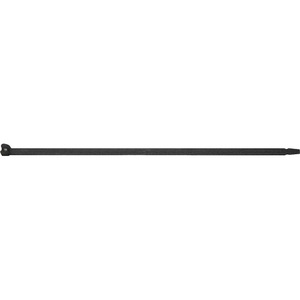 SAPISELCO Lot de 100 attaches-câbles noirs en polyamide 6.6 M.E.T. Accessoires de gestion des câbles, conception de 186 mm de longueur et 4,5 mm de largeur - Product Image 1
