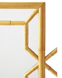 Miroir mural en rotin artisanal, cadre en osier rectangulaire, miroir décoratif d'intérieur bohème naturel, provenant d'un fournisseur vietnamien - Product Image 2