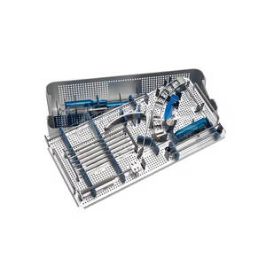 Ensemble d'instruments d'arthroscopie avec porte-aiguille pour les procédures chirurgicales de l'épaule A + Ensemble d'instruments de portée de l'épaule - Product Image 6