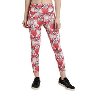 Women's Mid Compression Gym <b>Tights</b> Breathable Seamless Scrunch Butt Lift Yoga Pants High Stretch Spandex <b>Knitted</b> Sublimation - Product Image 1