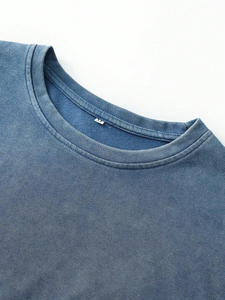 T-shirts 100% coton personnalisés de haute qualité du fabricant pour hommes, tricotés en gros en plusieurs couleurs imprimées pour hommes - Product Image 3