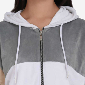 Stitchmode Wholesale Women's Premium <b>Velour</b> Track Suits Set Breathable Solid Pattern <b>Plus</b> <b>Size</b> Winter <b>Tracksuits</b> Soft - Product Image 4