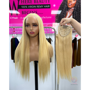 Peluca Frontal de encaje de cabello alineado con cutícula Peluca de cabello humano recto sin cola Pelucas de cabello humano crudo natural vietnamita - Product Image 5