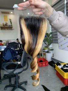 Cheveux vietnamiens teints naturellement, provenant de donneurs, en rouleau magique rebondissant, pour machine à tisser, trame simple - Product Image 4