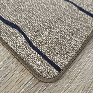 Tapis de sol moderne en lin FLOWER, antidérapant, lavable, 45x75 cm - Product Image 4