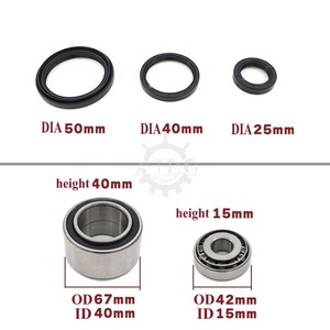 Per Jimny JB23W JB33W JB43W Kit revisione nocche anteriori nuovo Set cuscinetto paraolio riparazione per parti <span class=keywords><strong>Suzuki</strong></span> - Product Image 4