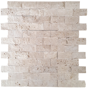 SplitFace Travertine Different Type <b>Stone</b> Paving Tiles 20x20cm Outdoor Garden Driveway Pavers Made in Turkiye Wall Cladding - Product Image 5