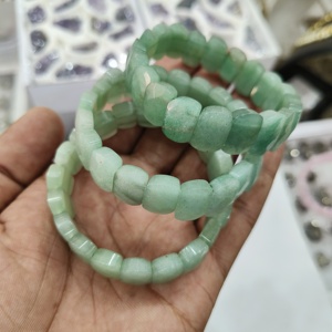 Tiger Eye <b>Bracelet</b> | Green Aventurine| Smokey Stone of Courage for Reiki Crystal Chakra Aura Healing From Exis Crystal Exports - Product Image 6