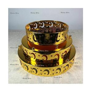 Bandeja para servir frutas secas acrílicas de calidad superior Bandeja de tamaño personalizado de diseño antiguo para Ramadán y Eid especial - Product Image 5