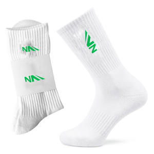 Imprimé personnalisé hommes automne décontracté blanc tissé chaussettes tricoté basket-ball et cyclisme équipage avec Anime Logo vierge pour la course à pied Sports - Product Image 5