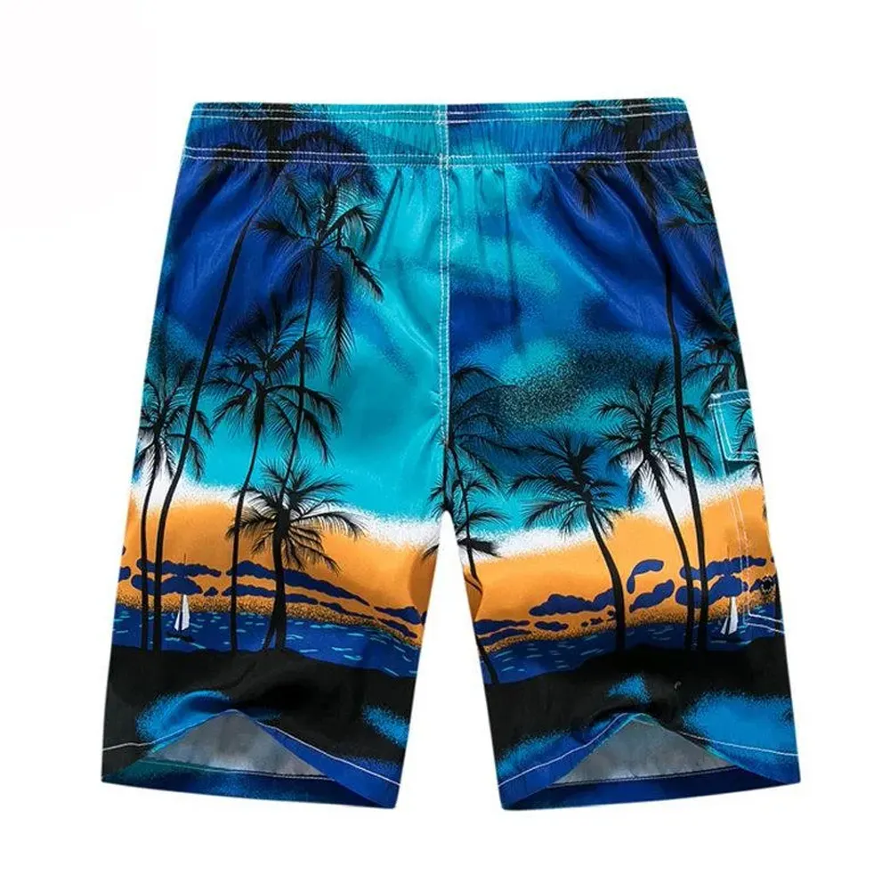 High Quality Swim Wear Shorts For Mens New Summer Waterproof Beach Trunk For Boys Custom Printed Mens Swimming Boardshorts