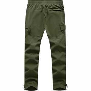 <b>Men's</b> Lightweight Slim Fit <b>Summer</b> Quick Dry Casual <b>Trousers</b> Wholesale Custom Logo <b>Men</b> <b>Trouser</b> - Product Image 3