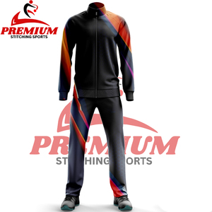 Men Winter Sublimation Printed Hooded Tracksuit <b>Set</b> Hoodie Track Pants 100% Polyester Lightweight Breathable Sweatsuit - Product Image 4