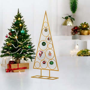 Decorative Christmas Gold Metal <b>Tree</b> Shape Display <b>Stand</b> For Christmas Home Decoration in Low Price - Product Image 3