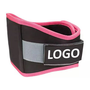 Cinturón de Levantamiento de Pesas Unisex de Neopreno Resistente de 13 mm, Soporte de Entrenamiento Físico para Gimnasio, Levantamiento de Pesas Suave, Doble Hebilla, Impermeable - Product Image 3