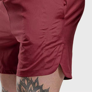 Pantalones Cortos Deportivos de Secado Rápido para Hombre, Personalizados al por Mayor, para Verano, Fitness, Correr, Entrenamiento, Color Sólido, Estilo Informal, para Playa - Product Image 2